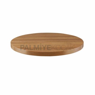 Masa Yuvarlak Lam Mdf Tablası